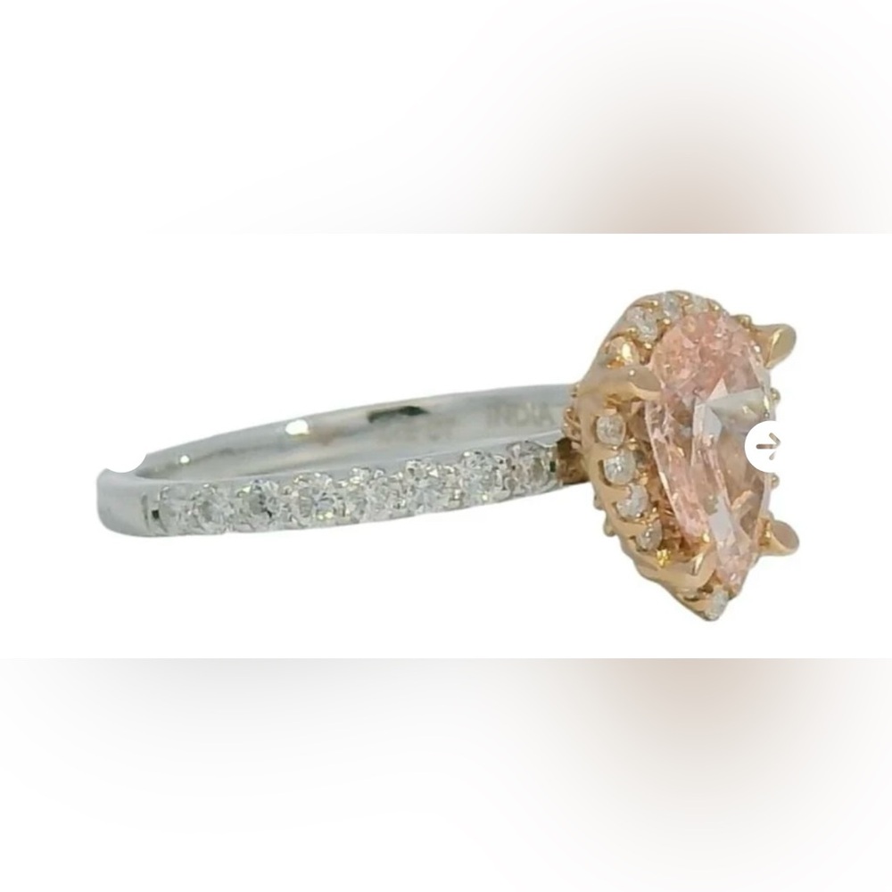 14K GOLD 1.50 CARAT DIAMOND RING - Picture 3 of 8